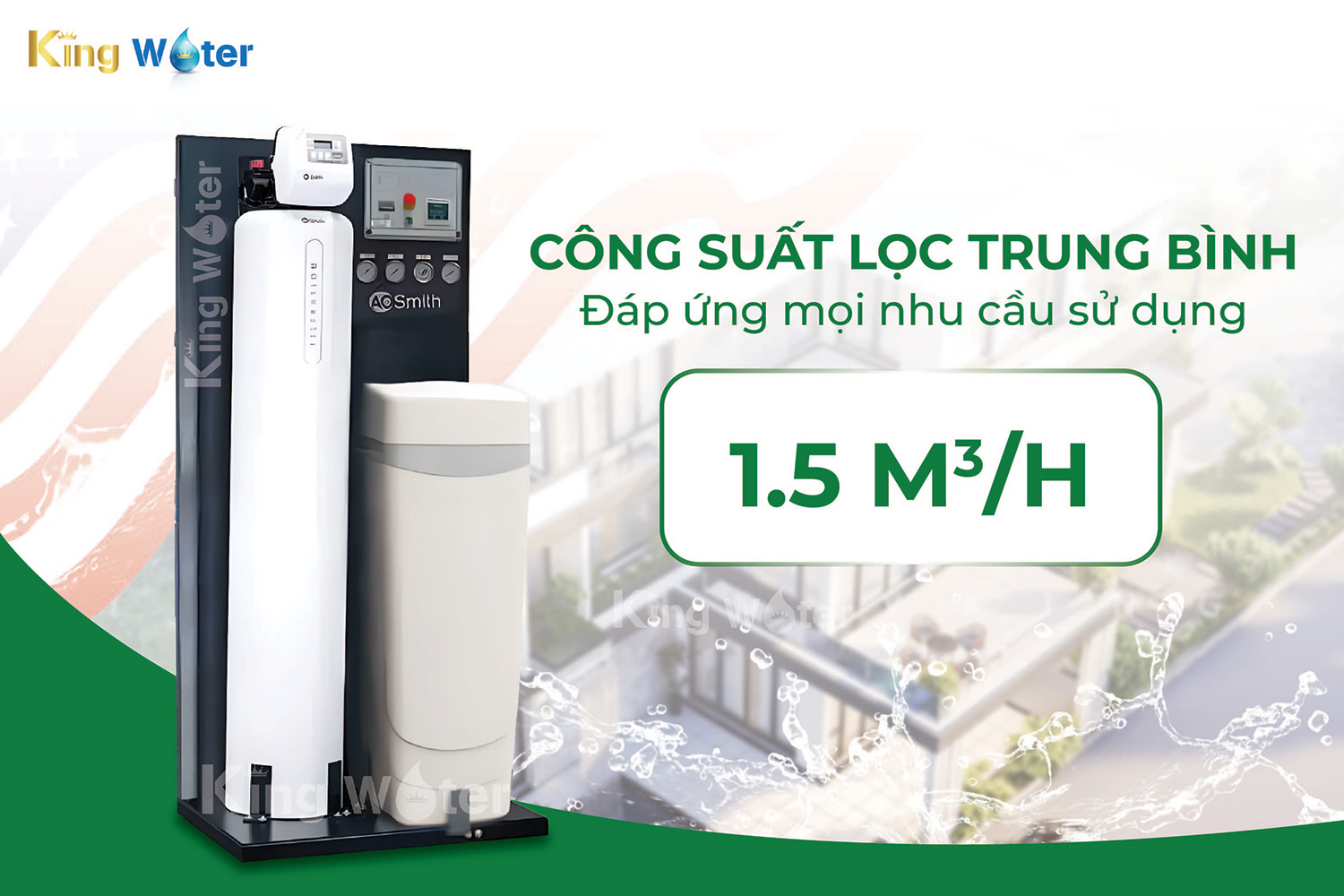 Máy lọc System 103 với công suất lọc vượt trội 