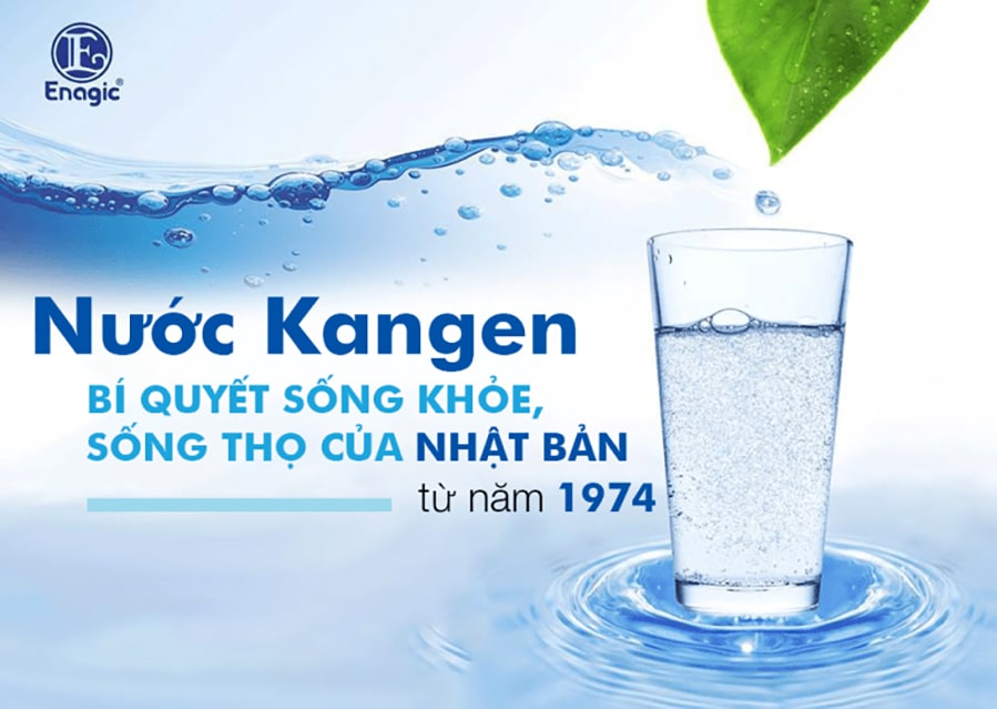 Nước Kangen là loại nước được sản sinh bởi công nghệ điện phân nước máy thông thường